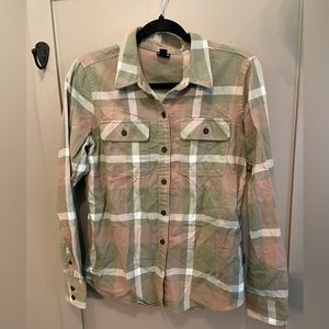Patagonia Organic Cotton Flannel Women’s Small